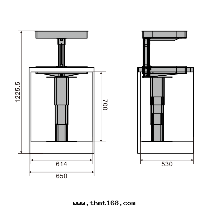 帕克(kè)思(sī)-智能(néng)轉(zhuǎn)角(jiǎo)升(shēng)降籃