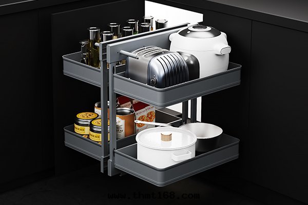 用(yòng)廚房(fáng)拉籃，瞬间增加30%的(de)收(shōu)納空(kōng)间